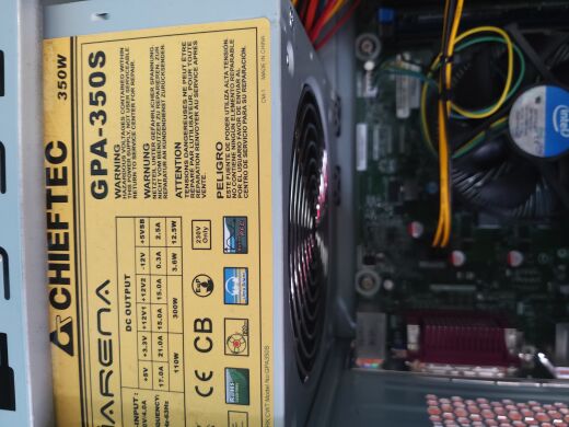Chieftec G4 Tower / Intel Core i3-4130 (2 (4) ядра по 3.4 GHz) / 8 GB DDR3 / 500 GB HDD / 350W / DVD-ROM