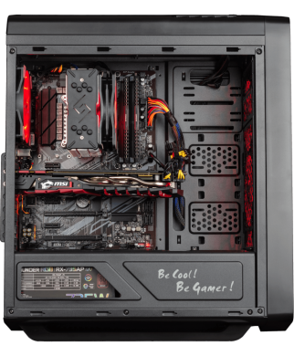 GameMax ASGARD Red / Ryzen™ 7 3700X (8(16)ядер по 3.6-4.4GHz) / 16GB DDR4 / 480GB SSD+2000GB HDD / GeForce RTX 2070 8GB / БП 600W