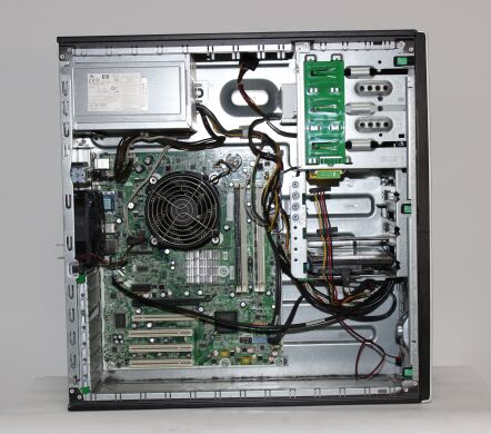 HP Elite 8000 Tower / Intel Core 2 Quad Q9500 (4 ядра по 2.83 GHz) / 8 GB DDR3 / 250 GB HDD