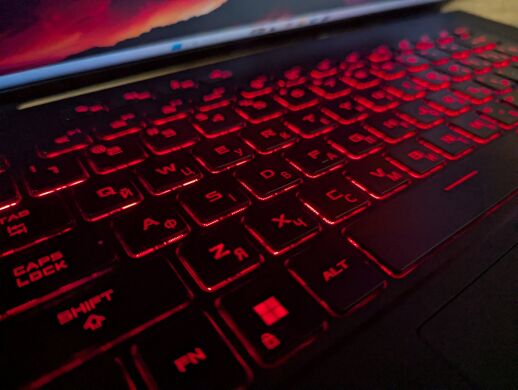 Игровой ноутбук Asus ROG Zephyrus M16 GU603ZW / 16" (2560x1600) IPS / Intel Core i9-12900H (14 (20) ядер по 3.8 - 5.0 GHz) / 40 GB DDR5 / 1000 GB SSD / nVidia GeForce RTX 3070 Ti, 8 GB GDDR6X, 256-bit / WebCam / Windows 11