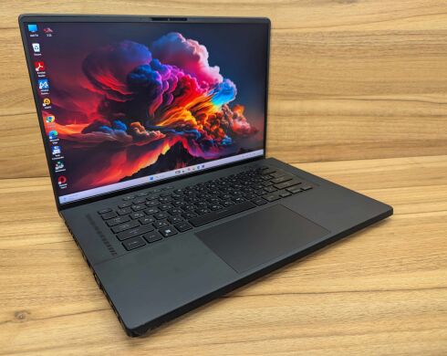 Игровой ноутбук Asus ROG Zephyrus M16 GU603ZW / 16" (2560x1600) IPS / Intel Core i9-12900H (14 (20) ядер по 3.8 - 5.0 GHz) / 40 GB DDR5 / 1000 GB SSD / nVidia GeForce RTX 3070 Ti, 8 GB GDDR6X, 256-bit / WebCam / Windows 11