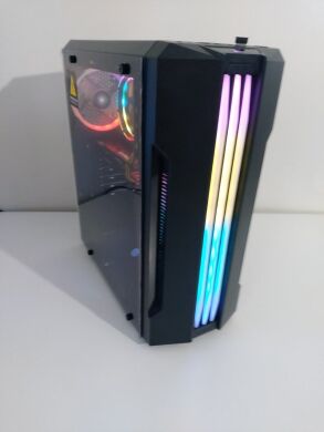 Игровой ПК 1stPlayer R3-A Tower NEW / Intel Core i7-3770 (4 (8) ядра по 3.4 - 3.9 GHz) / 16 GB DDR3 / 480 GB SSD NEW + 500 GB HDD / nVidia GeForce GTX 960, 4 GB GDDR5, 128-bit / 580W + Мышка и кабели подключения Игровой ПК 1stPlayer R3-A Tower NEW / Intel Core i7-3770 (4 (8) ядра по 3.4 - 3.9 GHz) / 16 GB DDR3 / 480 GB SSD NEW + 500 GB HDD / nVidia GeForce GTX 960, 4 GB GDDR5, 128-bit / 580W + Мышка и кабели подключения