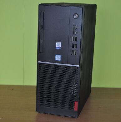 Компьютер Lenovo ThinkCentre V530 Tower / Intel Core i5-9400 (6 ядер по 2.9 - 4.1 GHz) / 8 GB DDR4 / 256 GB SSD M.2 / Intel HD Graphics 630 / Wi-Fi / Bluetooth / DVD-ROM / Windows 11