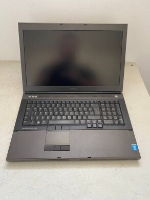 Мобільна робоча станція Б-клас Dell Precision M6800 / 17.3" (1920x1080) IPS / Intel Core i7-4810MQ (4 (8) ядра по 2.8 - 3.8 GHz) / 32 GB DDR3 / 240 GB SSD / nVidia Quadro K4100M, 4 GB GDDR5, 256-bit / WebCam / DVD-ROM