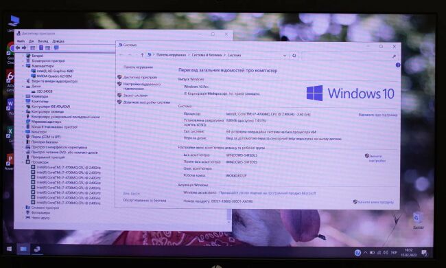 Мобільна робоча станція Б-клас HP ZBook 15 G2 / 15.6" (1920x1080) TN / Intel Core i7-4700MQ (4 (8) ядра по 2.4 - 3.4 GHz) / 8 GB DDR3 / 240 GB SSD / nVidia Quadro K2100M, 2 GB GDDR5, 128-bit / WebCam / DVD-ROW / HDMI