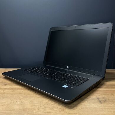Мобільна робоча станція HP ZBook 17 G3 / 17.3" (1920x1080) IPS / Intel Core i7-6700HQ (4 (8) ядра по 2.6 - 3.5 GHz) / 16 GB DDR4 / 512 GB SSD / nVidia Quadro M4000M, 4 GB GDDR5, 256-bit / WebCam / HDMI
