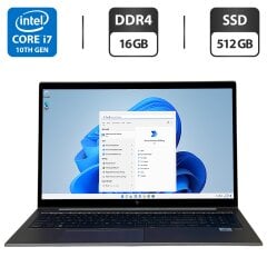 Мобильная рабочая станция HP ZBook Firefly 15 G7 / 15.6" (1920x1080) IPS / Intel Core i7-10510U (4 (8) ядра по 1.8 - 4.9 GHz) / 16 GB DDR4 / 512 GB SSD / Intel UHD Graphics / WebCam / Windows 11 Pro