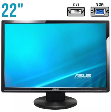 Монітор Asus VW225NL / 22" (1680x1050) TN+film / DVI, VGA / VESA 100x100