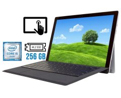 Ноутбук-трансформер Microsoft Surface Pro 4 / 12.3" (2736x1824) IPS Touch / Intel Core i5-6300U (2 (4) ядра по 2.4 - 3.0 GHz) / 8 GB DDR3 / 256 GB SSD M.2 / Intel HD Graphics 520 / WebCam / miniDP + Док-станція
