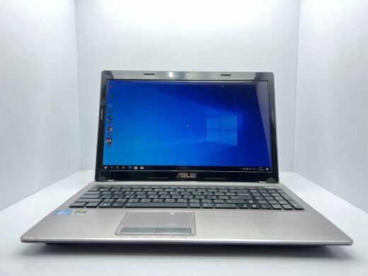 Ноутбук Asus K53SC / 15.3" (1366x768) TN / Intel Core i5-2540M (2 (4) ядра по 2.6 - 3.3 GHz) / 6 GB DDR3 / 500 GB HDD / nVidia GeForce GT 520MX, 1 GB DDR3, 64-bit / HDMI / WebCam