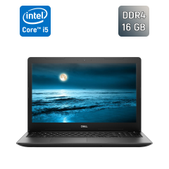 Ноутбук Б-клас Dell Latitude 3590 / 15.6" (1366x768) TN / Intel Core i5-8250U (4 (8) ядра по 1.6 - 3.4 GHz) / 16 GB DDR4 / 256 GB SSD / Intel UHD Graphics 620 / WebCam / HDMI
