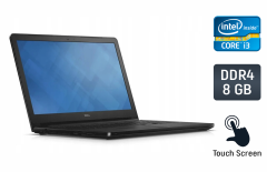 Ноутбук Dell Inspiron 5566 / 15.6" (1366x768) TN Touch / Intel Core i3-7100U (2 (4) ядра по 2.4 GHz) / 8 GB DDR4 / 240 GB SSD / Intel HD Graphics 620 / WebCam / Windows 10