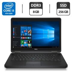Ноутбук Dell Latitude E5440 / 14" (1600x900) TN / Intel Core i5-4300U (2 (4) ядра по 1.9 - 2.9 GHz) / 8 GB DDR3 / 256 GB SSD / Intel HD Graphics 4400 / WebCam