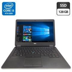 Ноутбук Dell Latitude E7440 / 14" (1920x1080) TN / Intel Core i5-4300U (2 (4) ядра по 1.9 - 2.9 GHz) / 8 GB DDR3 / 128 GB SSD / Intel HD Graphics 4400 / WebCam
