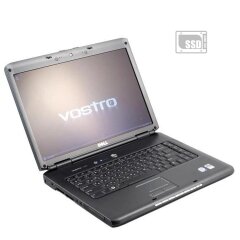 Ноутбук Dell Vostro 1500 / 15.4" (1280x800) TN / Intel Core 2 Duo T5270 (2 ядра по 1.4 GHz) / 4 GB DDR2 / 128 GB SSD / Intel GMA X3100 Graphics / WebCam / АКБ не тримає