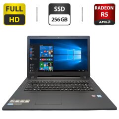 Ноутбук Lenovo B71-80 / 17.3" (1920x1080) TN / Intel Core i7-6500U (2 (4) ядра по 2.5 - 3.1 GHz) / 16 GB DDR3 / 256 GB SSD / AMD Radeon R5 M330, 2 GB GDDR3, 64-bit / WebCam / DVD-ROM