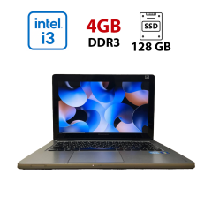 Ноутбук Lenovo IdeaPad U310 / 13.3" (1366x768) TN / Intel Core i3-2365M (2 (4) ядра по 1.4 GHz) / 4 GB DDR3 / 128 GB SSD / Intel HD Graphics 3000 / WebCam / АКБ не працює