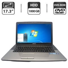 Ноутбук Medion Akoya E7220 / 17.3" (1600x900) TN / Intel Core i3-2310M (2 (4) ядра по 2.4 GHz) / 6 GB DDR3 / 1000 GB HDD / Intel HD Graphics 3000 / WebCam / DVD-ROM