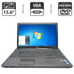 Ноутбук Sony VPC-EB4L1E / 15.6" (1366x768) TN / Intel Core i3-380M (2 ядра по 2.5 GHz) / 6 GB DDR3 / 750 GB HDD / Intel HD Graphics / WebCam / DVD-ROM