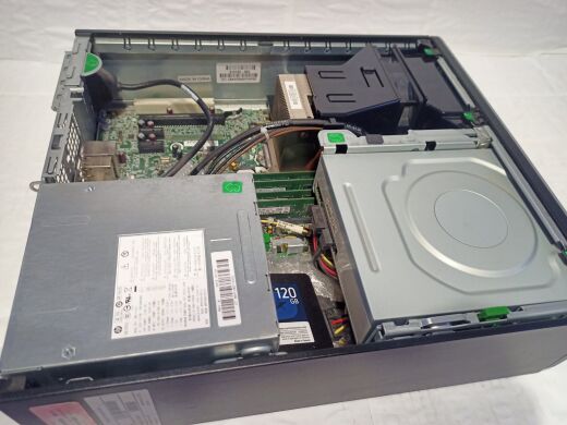 Компьютер HP Compaq Pro 6200 SFF / Intel Core i5-2500 (4 ядра по 3.3 - 3.7 GHz) / 8 GB DDR3 / 120 GB SSD / Intel HD Graphics 2000 / DP