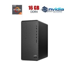 Рабочая станция HP Pavilion M01-F0014 Tower / Ryzen 3 3200G (4 (4) ядер по 3.6 - 4 GHz) / 16 GB DDR4 / 512 GB SSD / nVidia Quadro K2200, 4 GB GDDR5, 128-bit / Win10 Lic