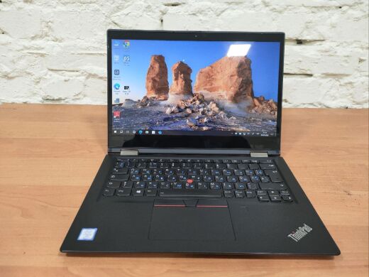 Ультрабук-трансформер Lenovo ThinkPad X390 Yoga / 13.3" (1920x1080) IPS Touch / Intel Core i7-8550U (4 (8) ядра по 1.8 - 4.0 GHz) / 8 GB DDR4 / 480 GB SSD / Intel UHD Graphics / WebCam / 3G