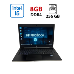 Ультрабук Б-класс HP ProBook 440 G6 / 14" (1920x1080) IPS / Intel Core i5-8250U (4 (8) ядра по 1.6 - 3.4 GHz) / 8 GB DDR4 / 256 GB SSD / Intel HD Graphics 620 / WebCam