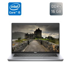 Ультрабук Dell Latitude 5421 / 14" (1920x1080) IPS / Intel Core i5-11500H (6 (12) ядер по 2.4 - 4.6 GHz) / 16 GB DDR4 / 256 GB SSD / Intel UHD Graphics / WebCam