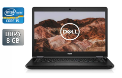 Ультрабук Dell Latitude 5480 / 14" (1366x768) TN / Intel Core i5-6440HQ (4 ядра по 2.6 - 3.5 GHz) / 8 GB DDR4 / 240 GB SSD / Intel HD Graphics 530 / WebCam / Windows 10