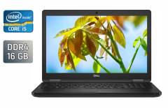 Ультрабук Dell Latitude 5590 / 15.6" (1920x1080) IPS / Intel Core i5-7300U (2 (4) ядра по 2.6 - 3.5 GHz) / 16 GB DDR4 / 512 GB SSD / Intel HD Graphics 620 / WebCam / Windows 10