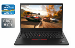 Ультрабук Lenovo ThinkPad X1 Carbon Gen8 / 14" (1920x1080) IPS / Intel Core i5-10210U (4 (8) ядра по 1.6 - 4.2 GHz) / 8 GB DDR4 / 512 GB SSD / Intel UHD Graphics / WebCam / Windows 10