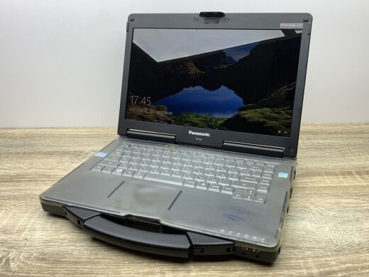 Защищенный ноутбук Б-класс Panasonic Toughbook CF-53 / 14" (1366x768) TN / Intel Core i5-3320M (2 (4) ядра по 2.6 - 3.3 GHz) / 8 GB DDR3 / 240 GB SSD / Intel HD Graphics 4000 / DVD-ROM
