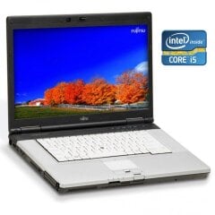 Ноутбук Б-клас Fujitsu LifeBook E780 / 15.6" (1366x768) TN / Intel Core i5-560M (2 (4) ядра по 2.66 - 3.2 GHz) / 8 GB DDR3 / 250 GB HDD / Intel HD Graphics / WebCam / DVD-ROM