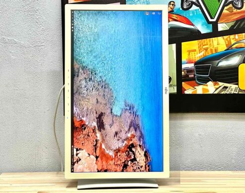 Монітор Fujitsu P27T-7 / 27" (2560x1440) IPS / 1x HDMI, 1x DP, 1x DVI, 1x VGA, 1x USB Type-B, 2x USB 2.0, 1x Audio / 2х 2W / VESA100x100 / Pivot Монітор Fujitsu P27T-7 / 27" (2560x1440) IPS / 1x HDMI, 1x DP, 1x DVI, 1x VGA, 1x USB Type-B, 2x USB 2.0, 1x Audio / 2х 2W / VESA100x100 / Pivot