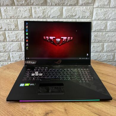 Игровой ноутбук Asus ROG Strix Scar II GL704GW / 17.3” (1920x1080) IPS / Intel Core i7-8750H (6 (12) ядер по 2.2 - 4.1 GHz) / 16 GB DDR4 / 1000 GB SSD / nVidia GeForce RTX 2070, 8 GB GDDR6, 256-bit / WebCam
