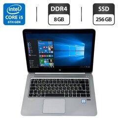 Ноутбук HP EliteBook Folio 1040 G3 / 14" (1920x1080) TN / Intel Core i5-6300U (2 (4) ядра по 2.4 - 3.0 GHz) / 8 GB DDR4 / 256 GB SSD / Intel HD Graphics 520 / WebCam / Windows 10 Pro