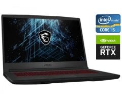 Игровой ноутбук MSI GF65 Thin 10UE / 15.6" (1920x1080) IPS / Intel Core i5-10750H (6 (12) ядер по 2.6 - 5.0 GHz) / 16 GB DDR4 / 512 GB SSD / nVidia Geforce RTX 3060, 6 GB GDDR6, 192-bit / WebCam / Win 10 Home