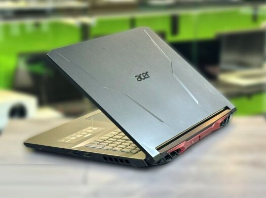 Ігровий ноутбук Acer Nitro 5 AN515-41 / 17.3" (1920x1080) IPS / AMD Ryzen 5 5600H (6 (12) ядер по 3.0 - 4.2 GHz) / 16 GB DDR4 / 512 GB SSD M.2 / nVidia GeForce RTX 3070, 8 GB GDDR6, 256-bit / WebCam / Win 11