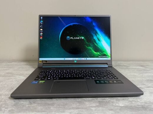 Игровой ноутбук Acer Predator Triton 500 PT516-51s / 16" (2560x1600) IPS / Intel Core i7-11800H (8 (16) ядер по 2.3 - 4.6 GHz) / 16 GB DDR4 / 512 GB SSD / nVidia GeForce RTX 3060, 6 GB GDDR6, 192-bit / WebCam / Win 11
