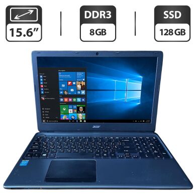 Ноутбук Б-клас Acer Aspire E1 V5WE2 / 15.6" (1366x768) TN / Intel Core i7-4500U (2 (4) ядра по 1.8 - 3.0 GHz) / 8 GB DDR3 / 128 GB SSD / Intel HD Graphics 4400 / WebCam