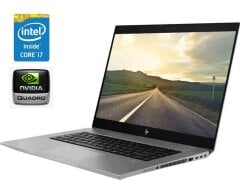 Мобильная рабочая станция HP ZBook Studio G5 / 15.6" (1920x1080) IPS / Intel Core i7-9750H (6 (12) ядер по 2.6 - 4.5 GHz) / 32 GB DDR4 / 480 GB SSD / nVidia Quadro P1000, 4 GB DDR5, 128-bit / WebCam