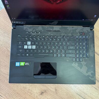 Игровой ноутбук Asus ROG Strix Scar II GL704GW / 17.3” (1920x1080) IPS / Intel Core i7-8750H (6 (12) ядер по 2.2 - 4.1 GHz) / 16 GB DDR4 / 1000 GB SSD / nVidia GeForce RTX 2070, 8 GB GDDR6, 256-bit / WebCam