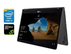 Ігровий ноутбук-трансформер Б-клас Asus Q535UD x360 / 15.6" (3840x2160) IPS Touch / Intel Core i7-8550U (4 (8) ядра по 1.8 - 4.0 GHz) / 16 GB DDR4 / 256 GB SSD / nVidia GeForce GTX 1050, 2 GB GDDR5, 128-bit / WebCam