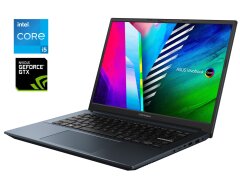 Новый игровой ультрабук Asus Vivobook K3400PH / 14" (2880x1800) IPS / Intel Core i5-11300H (4 (8) ядра по 3.1 - 4.4 GHz) / 8 GB DDR4 / 512 GB SSD / nVidia GeForce GTX 1650, 6 GB GDDR6, 128-bit / WebCam