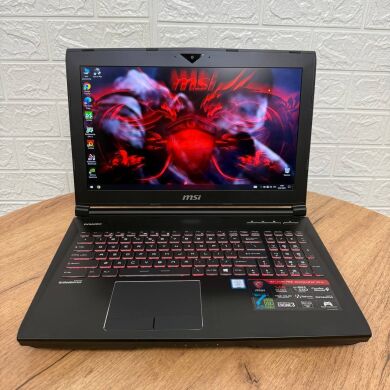 Игровой ноутбук MSI GT62VR 7RE Dominator Pro / 15.6" (1920x1080) IPS / Intel Core i7-7700HQ (4 (8) ядра по 2.8 - 3.8 GHz) / 16 GB DDR4 / 256 GB SSD M.2 + 1000 GB HDD / nVidia GeForce GTX 1070, 8 GB GDDR5, 256-bit / WebCam