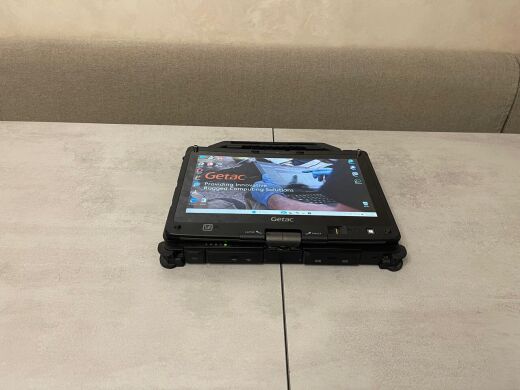 Защищенный нетбук-трансформер Getac V110 G3 / 11.6" (1366x768) IPS Touch / Intel Core i7-6500U (2 (4) ядра по 2.5 - 3.1 GHz) / 16 GB DDR4 / 128 GB SSD / Intel HD Graphics 520 / WebCam / Fingerprint / Две батареи