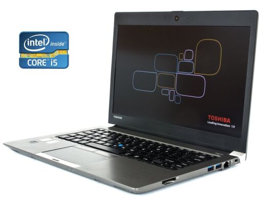 Ультрабук Toshiba Portege Z30 / 13.3" (1920x1080) IPS / Intel Core i5-5300U (2 (4) ядра по 2.3 - 2.9 GHz) / 16 GB DDR4 / 256 GB SSD / Intel HD Graphics 5500 / WebCam / Win 10 Pro / Ціна вказана з ПДВ Ультрабук Toshiba Portege Z30 / 13.3" (1920x1080) IPS / Intel Core i5-5300U (2 (4) ядра по 2.3 - 2.9 GHz) / 16 GB DDR4 / 256 GB SSD / Intel HD Graphics 5500 / WebCam / Win 10 Pro / Ціна вказана з ПДВ