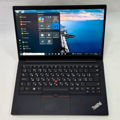 Ультрабук Б-класс Lenovo ThinkPad E14 Gen 3 / 14" (1920x1080) IPS / AMD Ryzen 3 5300U (4 (8) ядра по 2.6 - 3.8 GHz) / 8 GB DDR4 / 256 GB SSD / AMD Radeon Graphics / WebCam / Windows 10 Pro Ультрабук Б-класс Lenovo ThinkPad E14 Gen 3 / 14" (1920x1080) IPS / AMD Ryzen 3 5300U (4 (8) ядра по 2.6 - 3.8 GHz) / 8 GB DDR4 / 256 GB SSD / AMD Radeon Graphics / WebCam / Windows 10 Pro