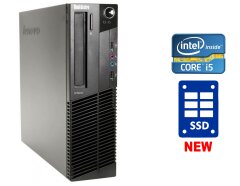 ПК Lenovo ThinkCentre M92p SFF / Intel Core i5-3570 (4 ядра по 3.4 - 3.8 GHz) / 8 GB DDR3 / 120 GB SSD NEW / Intel HD Graphics 2500 / DVD-ROM