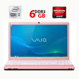 Ноутбук Sony Vaio PCG-71211V / 15.6" (1366x768) TN / Intel Core i3-330M (2 (4) ядра по 2.13 GHz) / 6 GB DDR3 / 240 GB SSD / AMD Radeon HD 5000, 512 MB DDR3, 64-bit